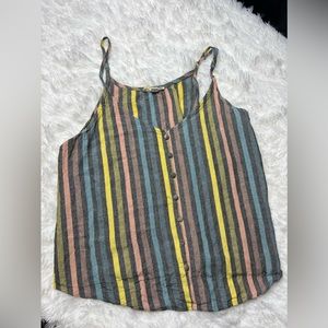 Mine Large striped multicolored tank